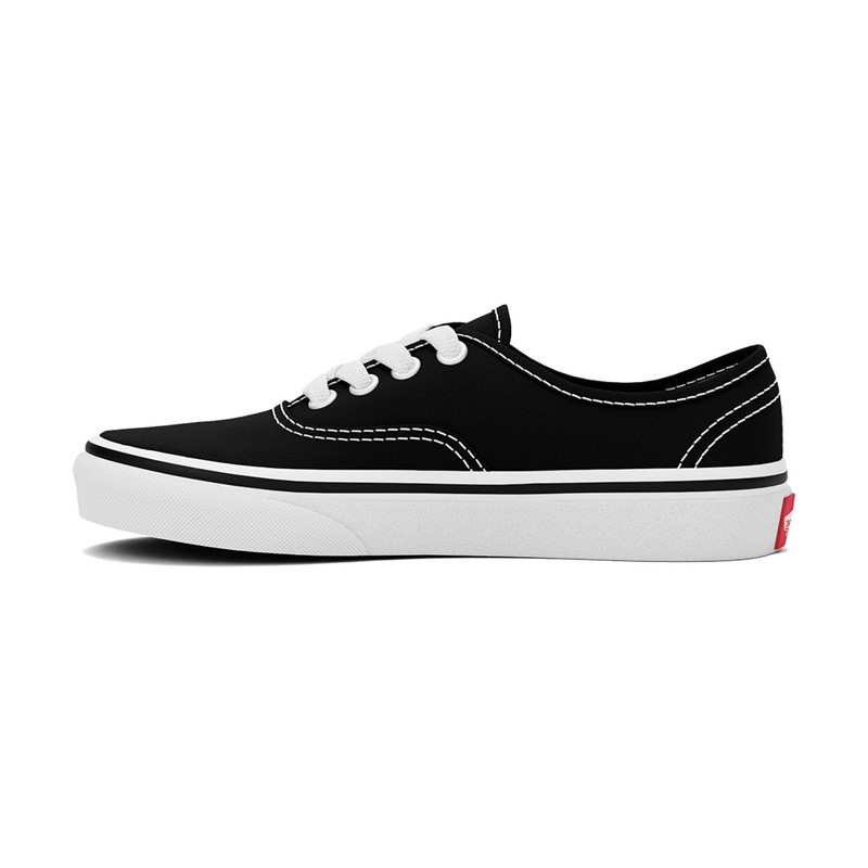 Vans Kids Authentic Trainers Black/True White