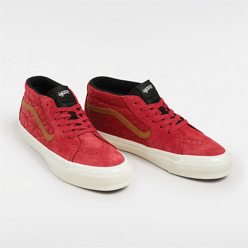 Vans LX Sk8-Mid Reissue 83 Trainers Pompeian Red