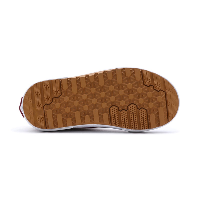 Vans Kids Slip-On Hi Terrain Boots Light Brown/Red