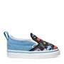 Vans Infant Boys Slip-On Velcro Glow Sharks Trainers Blue/Multi