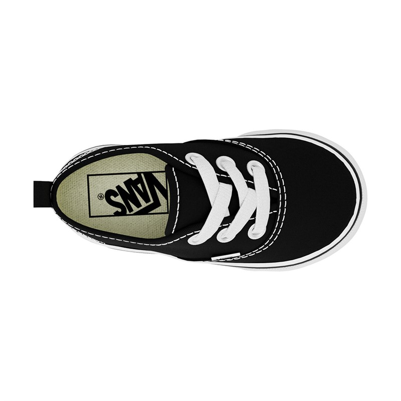 Vans Infant Authentic Elastic Trainers Black/True White