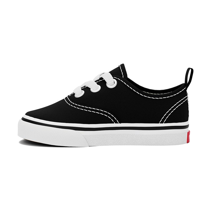 Vans Infant Authentic Elastic Trainers Black/True White