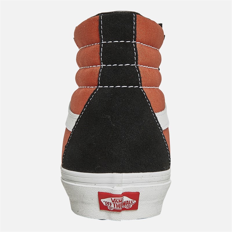 Vans Sk8-Hi Flame Trainers Burnt Ochre