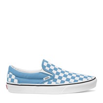 Vans Classic Slip-On Checkerboard Colour Theory Trainers Heritage Blue