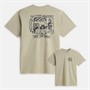 Vans Herre Next Stop Grafik Bagside T-shirt London Fog