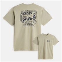 Vans Heren Next Stop Grafische Achterkant T Shirt London Fog