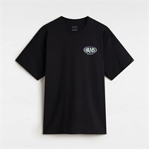 Vans Heren Road Stop T-Shirt Zwart