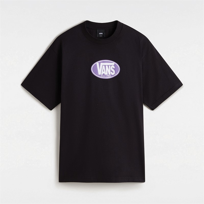 Vans Herre Original Standards Oval T-shirt Sort