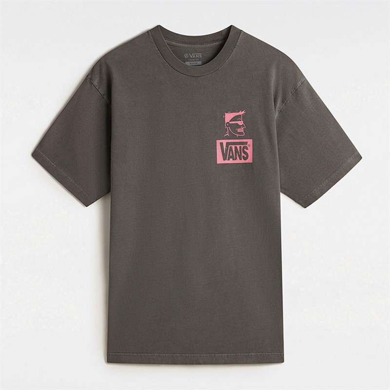 Vans Herre MTE Beachfront Grafik Bagside T-shirt Sort