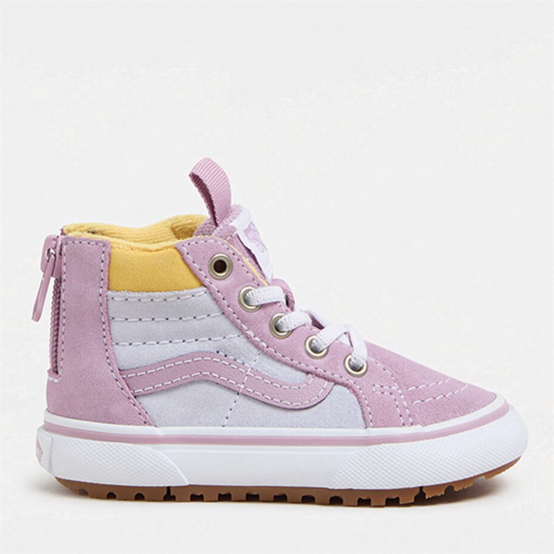 Vans Infant Girls MTE Sk8-Hi Zip Trainers Multi/True White - Size 5.5K