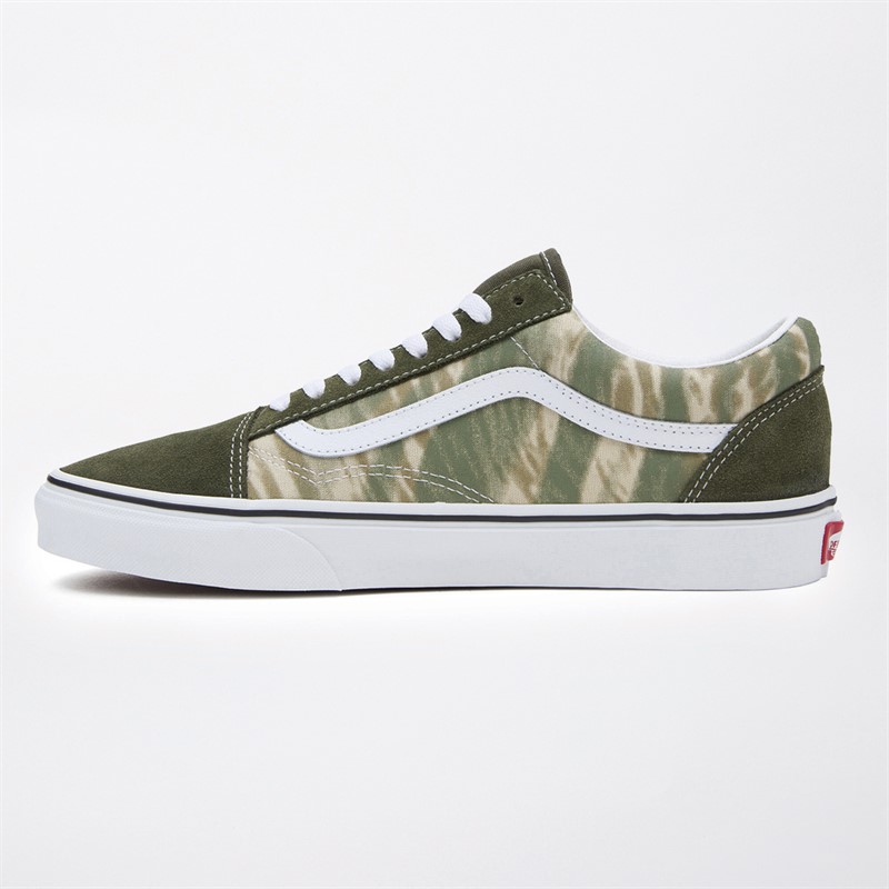 Vans Old Skool Trainers Olive