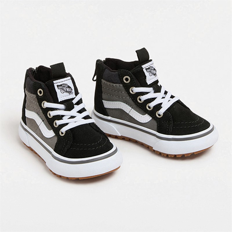 Vans Infant MTE Sk8-Hi Zip Trainers Black/Grey