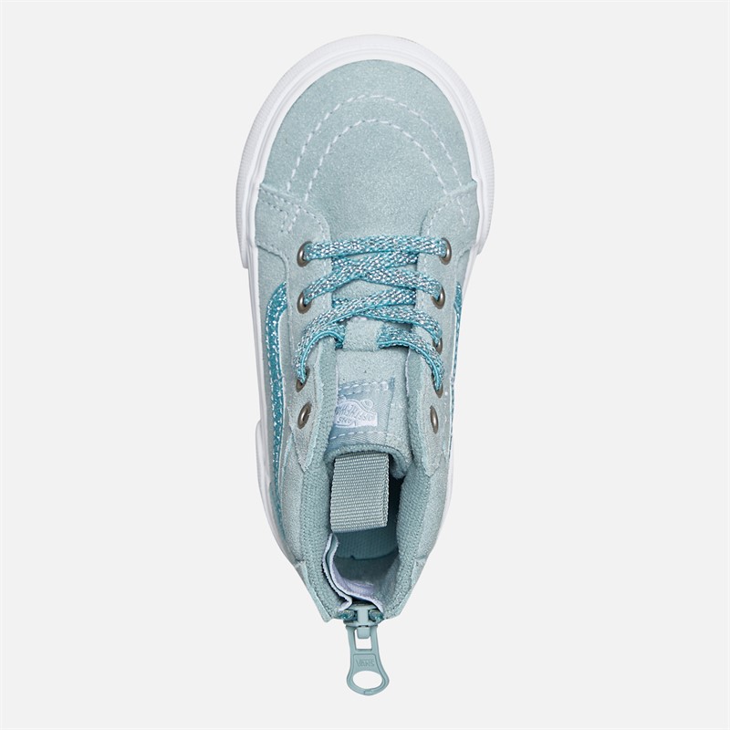 Vans Infant MTE Sk8-Hi Zip Trainers Gray Mist