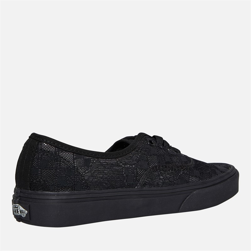 Vans Womens Authentic Trainers Black