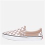 Vans Classic Slip-On Checkerboard Trainers Warm Taupe
