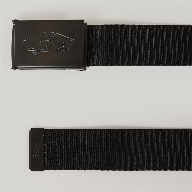 Vans Herren Klassischer Web Gürtel Schwarz