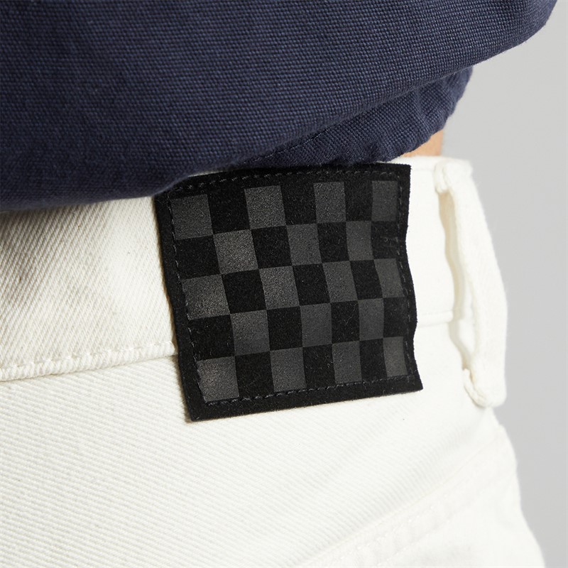 Vans Herren Baggy Jeansshorts Marshmallow