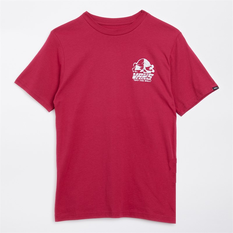 Vans Junior Mister Sinister Grafik Rückseite T-Shirt Cherries Jubilee