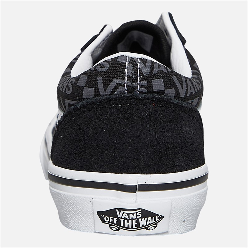 Vans Kinder Old Skool Turnschuhe Schwarz