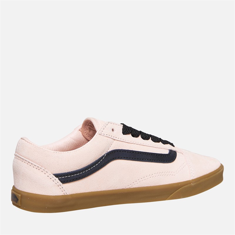 Vans Damen Old Skool Lowpro Wildleder Turnschuhe Peach Blush