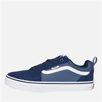 Vans Junior Garçon Baskets Filmore Daim Toile/Bleu Marine