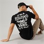 Vans T-shirt Warped World dla niego kolor czarny