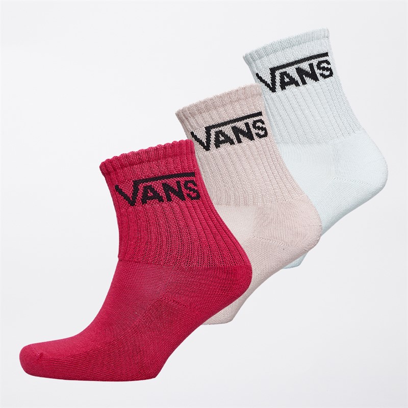 Vans Kinder Klassische Drei Paar Crew Socken Cherries Jubilee