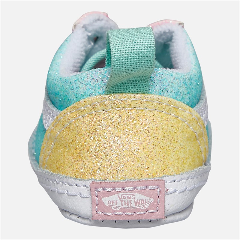Vans Baby Mädchen Old Skool Glitter Krabbelschuhe Pastell Multi