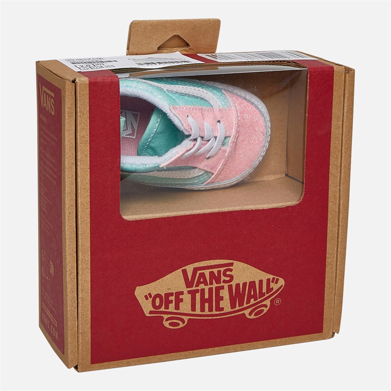 Vans Baby Mädchen Old Skool Glitter Krabbelschuhe Pastell Multi