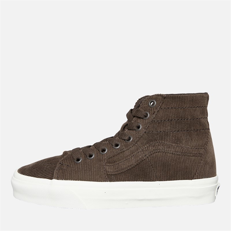 Vans Sk8-Hi Tapered Corduroy sneakersy dla niej kolor turecka kawa