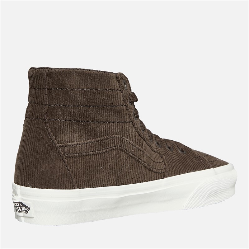 Vans Sk8-Hi Tapered Corduroy sneakersy dla niej kolor turecka kawa
