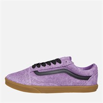 Vans Damen Old Skool Lowpro Wildleder Sneaker Grape Jam