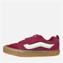 Vans Herren Knu Skool Sneaker Dunkelrot/Gum