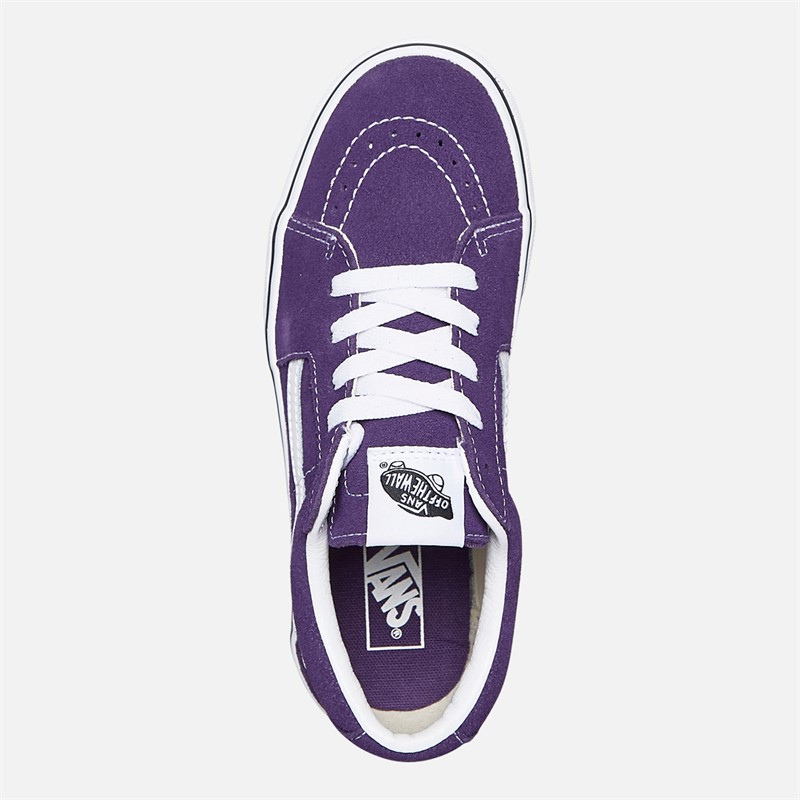 Vans Junior Sk8-Low Wildleder Sneaker Gothic Grape