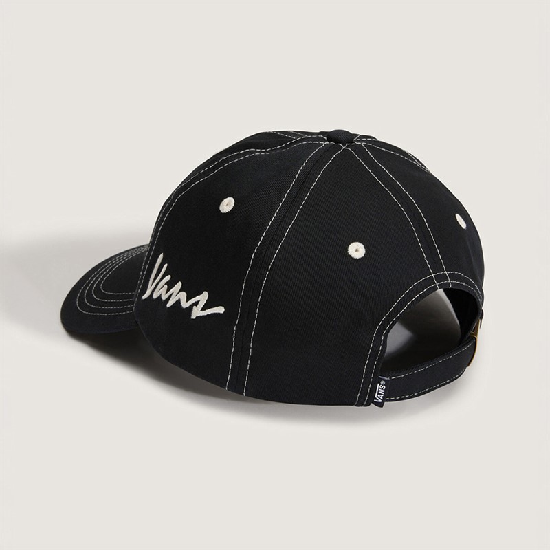 Vans Classic Script Curved Brim Cap Black