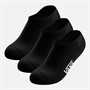Vans Kids Classic Kick Three Pack No Show Socks Black