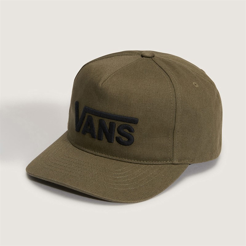 Vans Drop V Logo Snapback Cap Bay Leaf