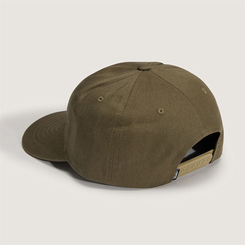 Vans Drop V Logo Snapback Cap Bay Leaf
