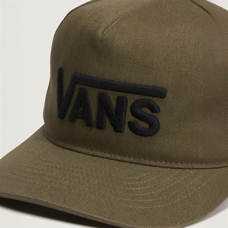 Vans Drop V Logo Snapback Cap Bay Leaf