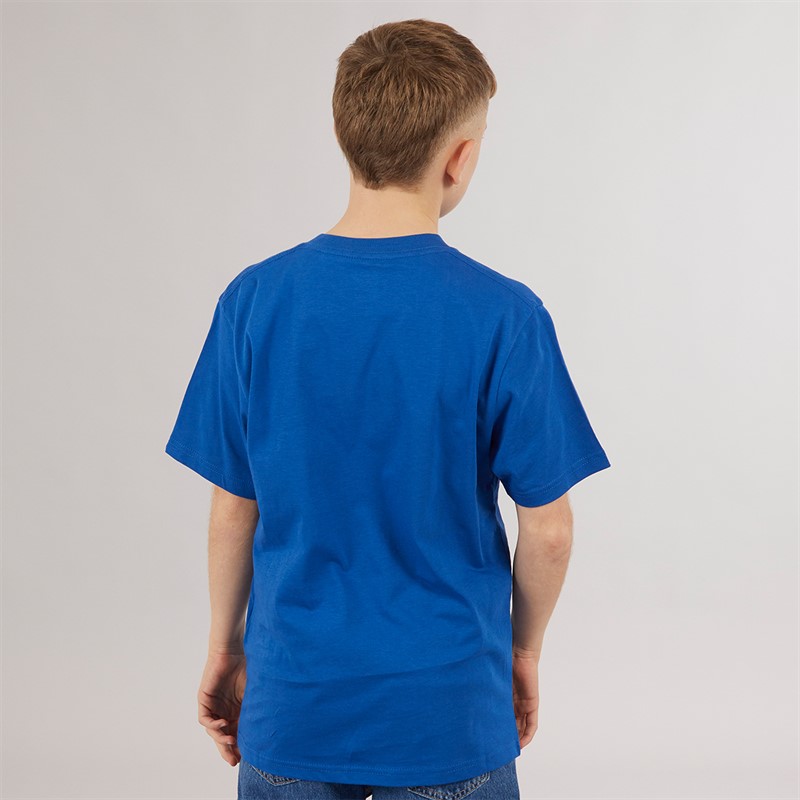 Vans Junior Boys Classic Logo T-Shirt True Blue