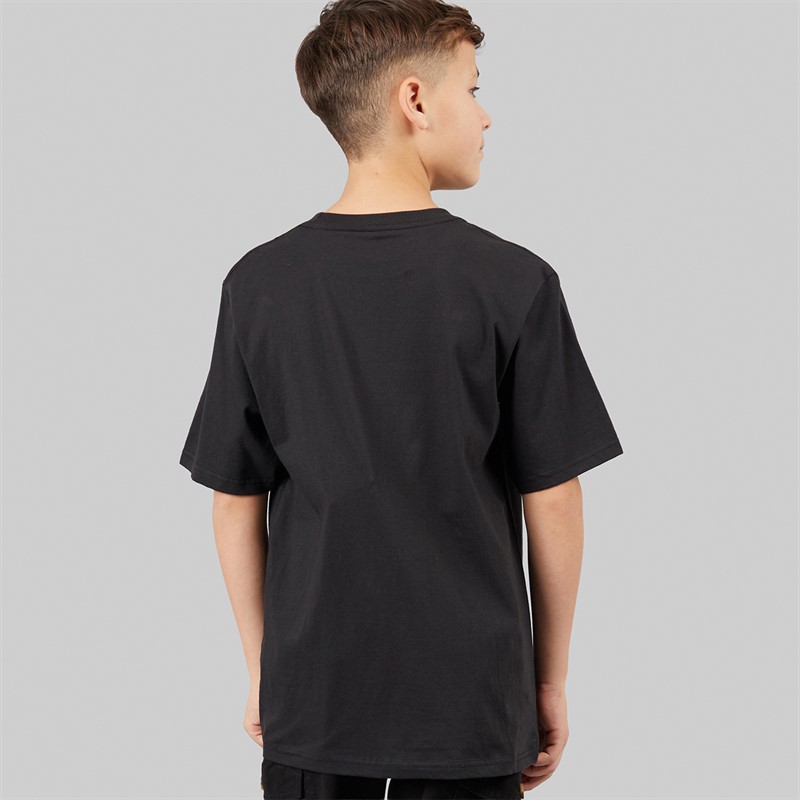 Vans Boys Junior Star Checker T-Shirt Black