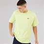 Vans Mens Left Chest Logo Loose Fit T-Shirt Shadow Lime