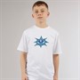 Vans Junior Boys Star Checker T-Shirt White