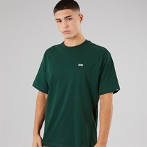 Vans Mens Left Chest Logo Loose Fit T-Shirt Scarab