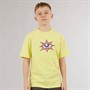 Vans Junior Boys Star Checker T-Shirt Canary Yellow