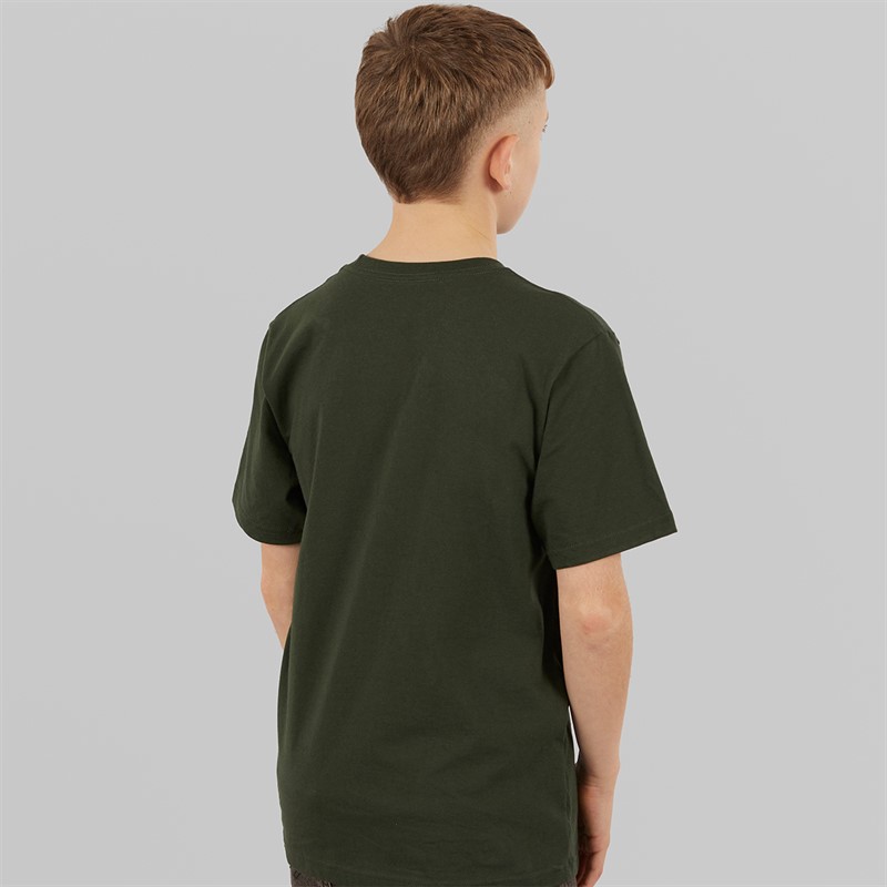 Vans Junior Boys Diy FX T-Shirt Dried Kelp