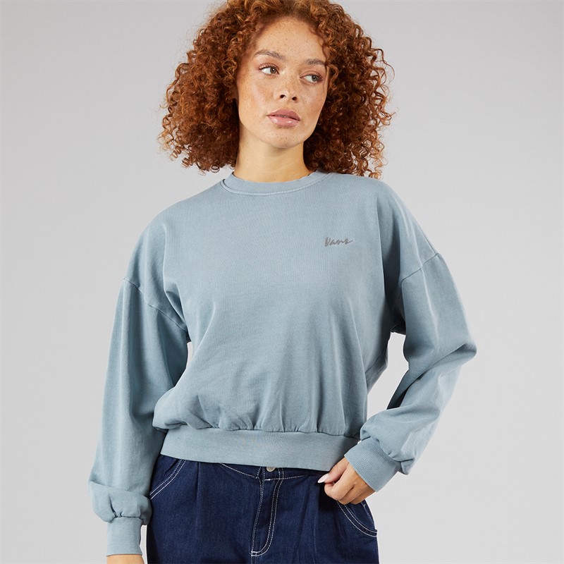 Vans Womens Retro Crew Sweatshirt Stormy Weather