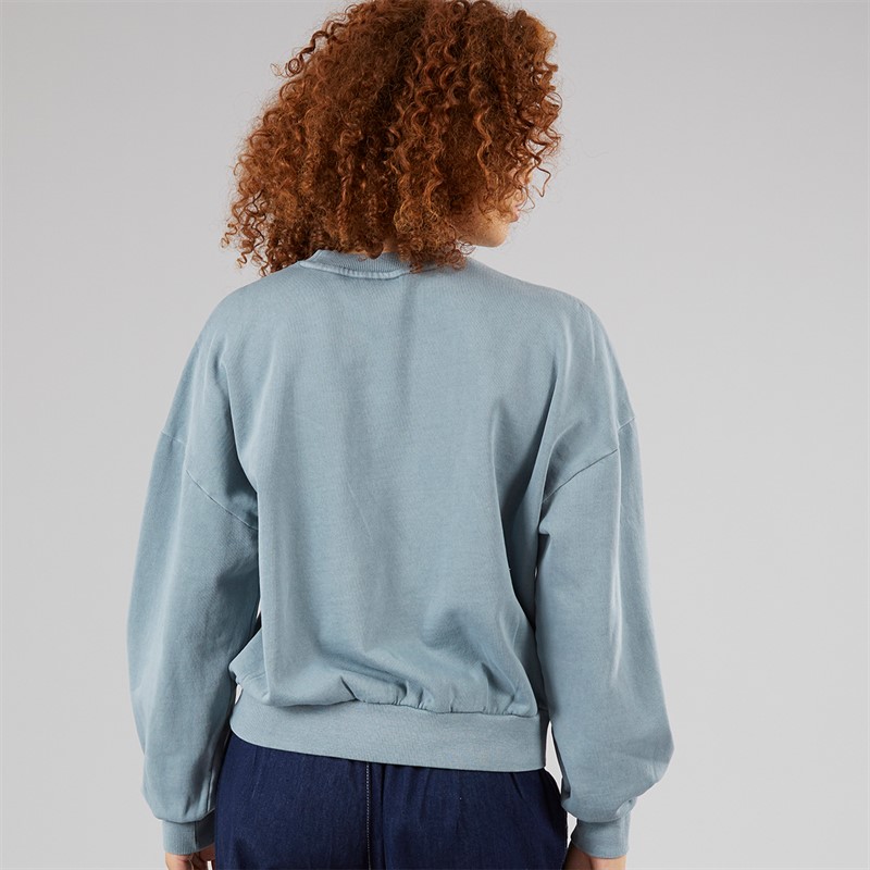 Vans Womens Retro Crew Sweatshirt Stormy Weather