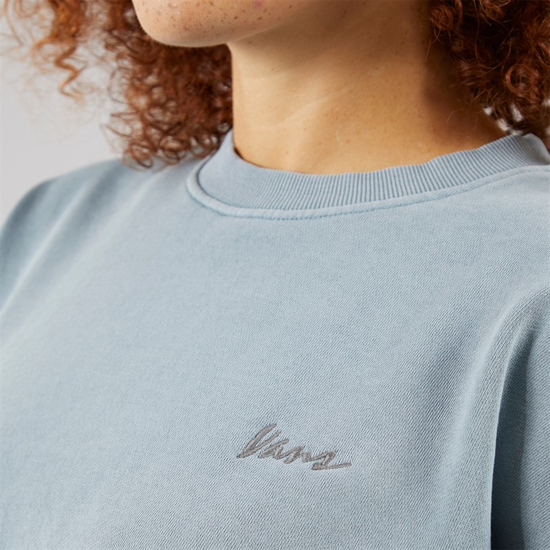 Vans Womens Retro Crew Sweatshirt Stormy Weather