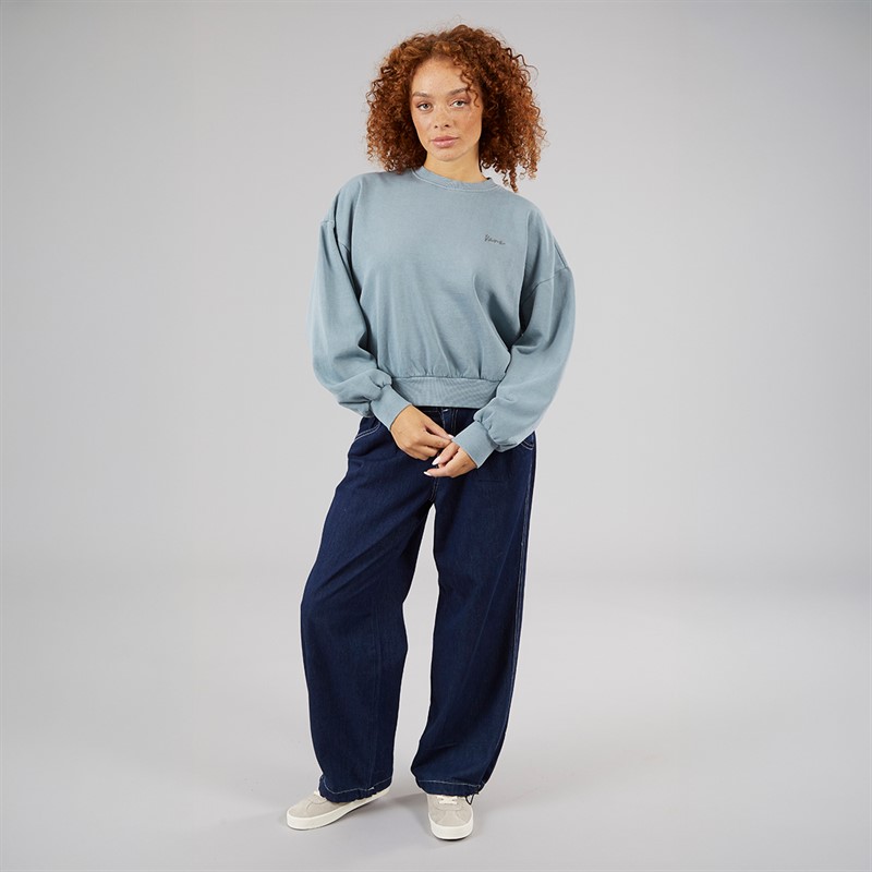 Vans Womens Retro Crew Sweatshirt Stormy Weather